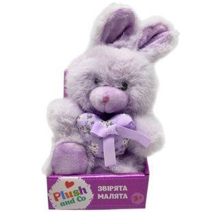 Мягкая игрушка "Plush and Co. ЗАЙЧИК" (сиреневый) 16 см с ушками 281970 фото