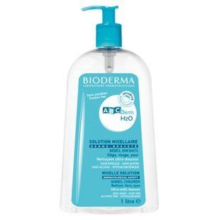 Биодерма АВСДерм мицеллярная вода для детей Bioderma АВСDerm Н2О Micellar Water 1 л 28810B фото