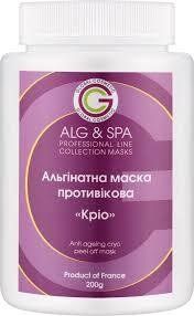 Альгінатна маска Кріо Противікова Anti Ageing Cryo Peel off Mask ALG & SPA, 25г ALG023-25 фото