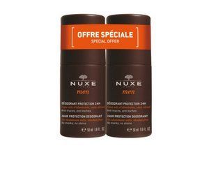 Нюкс Мен Дуо шариковый дезодорант для мужчин Nuxe Men Deodorant, 50 мл 2 шт 3264680028922 фото