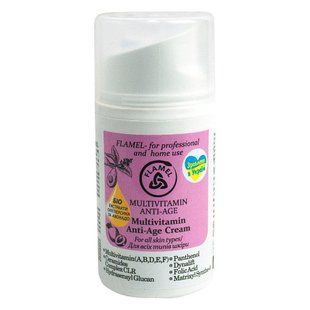Мультивітамінний антивіковий крем FLAMEL MULTIVITAMIN ANTI-AGE, 50 мл FL000107 фото
