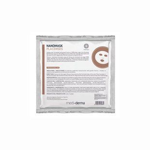 Біоцелюлозна маска Medi+derma NANOMASK Placenses, 1 шт 40000563 фото