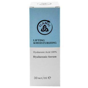 Гіалуронова сироватка (кислота) FLAMEL Hyaluronic Acid 100%, 30 мл FL000118 фото