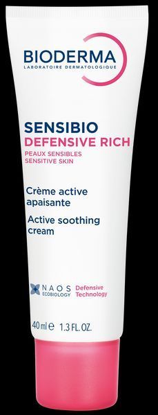 Биодерма Сенсибио Риш Дефенсив насыщенный крем Bioderma Sensibio Defensive creme riche 40 мл 28695А фото