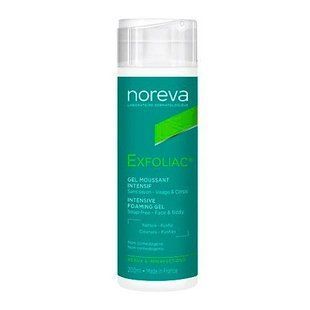 Норева Ексфоліак Інтенсивний очищуючий гель Noreva Exfoliac Intensive Foaming gel 200 мл 3401547779324 фото
