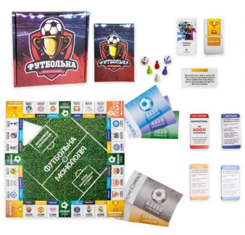 Настольная игра "Футбольная монополия" (укр) 59660 фото