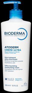 Биодерма Атодерм крем для сухой кожи Ультра Bioderma Atoderm Creme ultra 500 мл 28065С фото