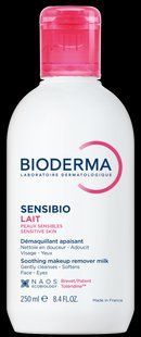 Биодерма Сенсибио очищающее молочко для чувствительной кожи Bioderma Sensibio Lait 250 мл 28697А фото
