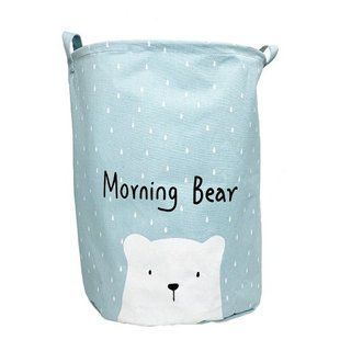 Кошик для іграшок і білизни "Hello my bear" (блакитний) 215782 фото