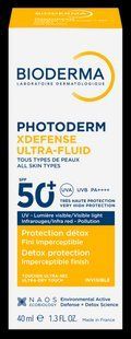 Биодерма Фотодерм XDefense Икс Дефенс ультрафлюид SPF50+ невидимый 40мл 2956609052 фото