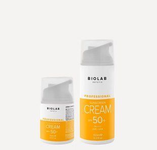 Крем з SPF 50+ Sunscreen cream SPF 50 + BIOLAB Estetic, 30 мл BIO4008 фото