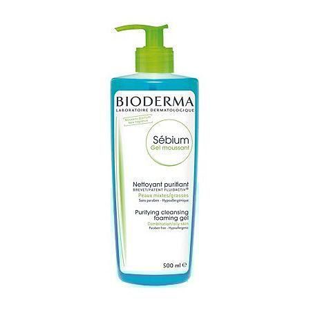 Біодерма Себіум Очисний Гель Bioderma Sebium purifying cleansing foaming gel 500 мл 28664A фото