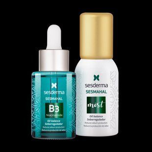 Sesderma Набор себорегулирующий Sesmahal B3 Two-phase system (serum 30 ml + mist 30 ml) 40007259 фото