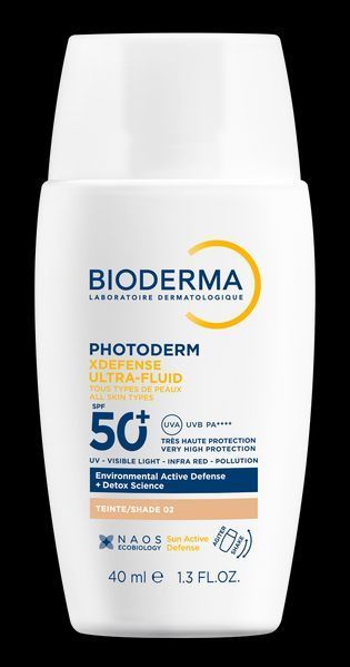 Биодерма Фотодерм XDefense Икс Дефенс тональный ультрафлюид SPF50+ тон 02 40мл 2956627246 фото
