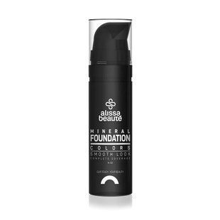 Зволожуюча тональна основа 02 Беж Mineral Make-Up Foundation Alissa Beaute, 35 мл A099 фото