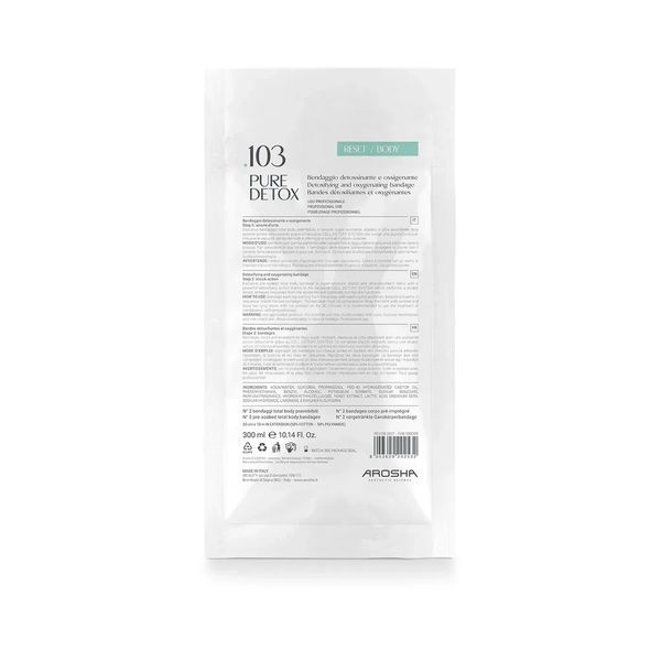 Набір для детоксикації та насичення киснем 100 DETOXY KIT AROSHA ARO101009 фото