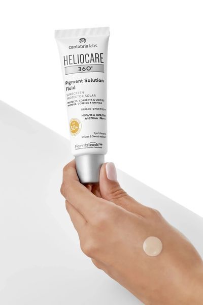 Сонцезахисний флюїд для шкіри з гіперпігментацією SPF 50+ HELIOCARE 360&ordm; PIGMENT SOLUT SPF 50+ CANTABRIA, 50 мл CANT18171 фото