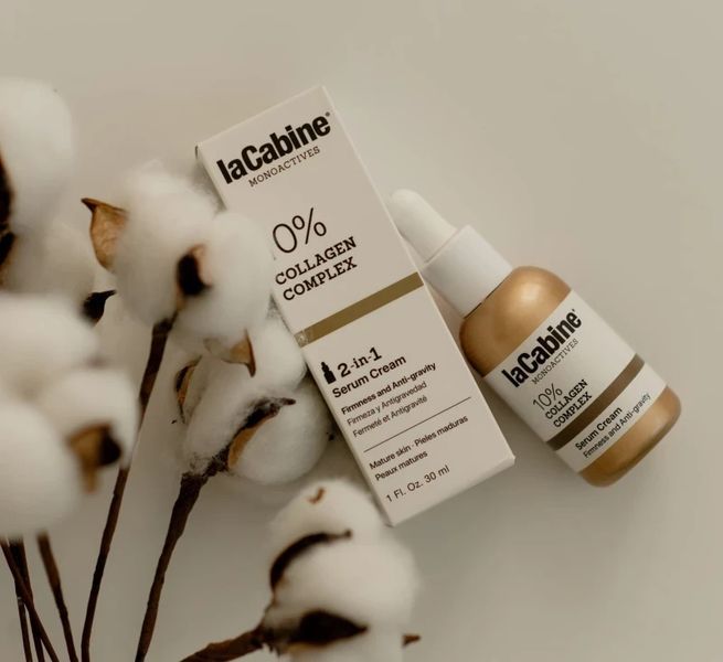 Крем-сыворотка для увлажнения и упругости зрелой кожи лица 10% Collagen Complex 2 in 1 LaCabine, 30 мл MAPD-03359 фото