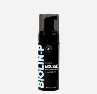 Очищуючий мус з гіалуроновою кислотою та лактобактеріями Cleansing Mousse with Hyaluronic Acid and Lactobac BIOLAB Estetic, 150 мл BIO5001 фото