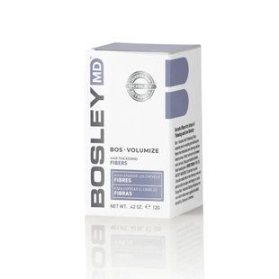 Ущільнюючі кератинові волокна (світло-коричневий) BOS Volumize BOSLEY, 12 г BOS36005 фото