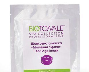 Шовковиста маска "Миттєвий ліфтинг" Imask Biotonale 1 шт ВТ0060 фото