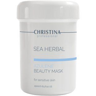 Азуленова маска краси для чутливої шкіри Christina Sea Herbal Beauty Mask Azulene 250 мл CHR059 фото