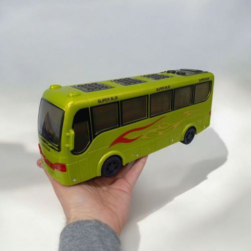 Автобус музыкальный, свет, на батарейках, микс 260140 фото