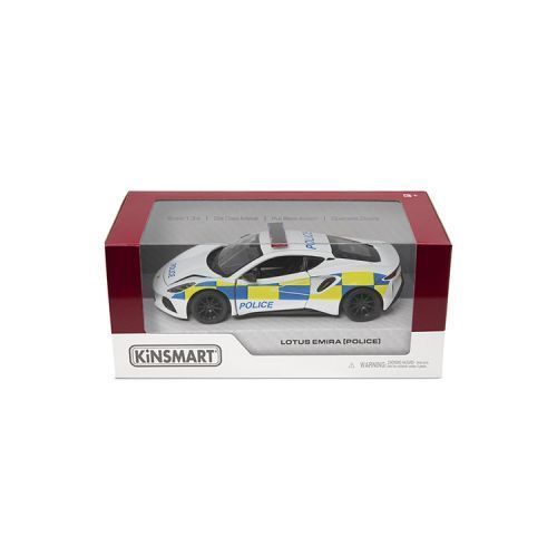 Машинка металлическая Kinsmart "Lotus Emire" Police 255967 фото