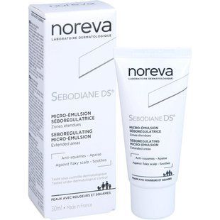 Норева себодіан DS себорегулююча мікроемульсія Noreva Sebodiane DS micro-emulsion s&eacute;bor&eacute;gulatrice 30 мл 3571940001091 фото