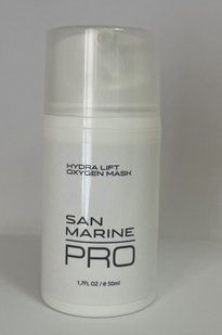 SanMarine Увлажняющая кислородная маскаи Hydra lift oxygen mask 50 мл Hydra lift oxygen mask 50 фото