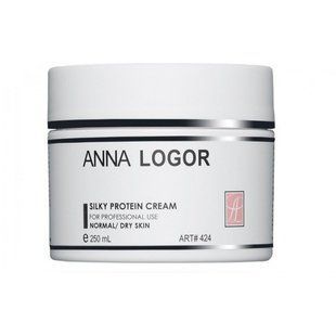 Поживний крем із протеїнами шовку Anna Logor Silky Protein Cream 250 мл AL424 фото
