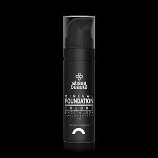 Зволожуюча тональна основа 02 Світлий беж Mineral Make-Up Foundation Alissa Beaute, 35 мл A098 фото