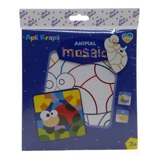 Мозаика детская из фоамирана "Божья коровка", 20х20 см 240685 фото