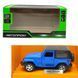 Машинка металева "АВТОПРОМ 1:42 JEEP WRANGLER", (СИНІЙ) 282812 фото 1