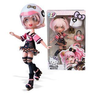 Игровой набор "Manga Dolls серии Hello Kitty - Золотая Роллер Дива" 286999 фото
