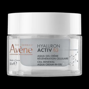 Авен Гіалурон Актив В3 Аква гель-крем регенеруючий Av&egrave;ne Hyaluron Activ B3 Aqua Gel-Cream Cellular Regeneration, 50 мл 3219730553 фото