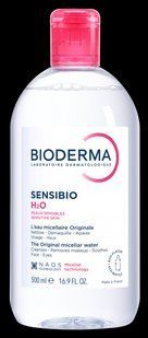 Біодерма Сенсібіо H2O міцелярний лосьйон Bioderma Sensibio H2O solution micellaire 500 мл 28709А фото