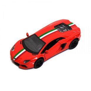 Машинка KINSMART "Lamborghini Aventador LP 700-4" (оранжевая) 118519 фото