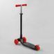 Самокат "Best Scooter" пластмасовий, 4 колеса PU, СВІТЛО, трубка керма алюмінієва, d = 12 см, в коробці 269208 фото 4