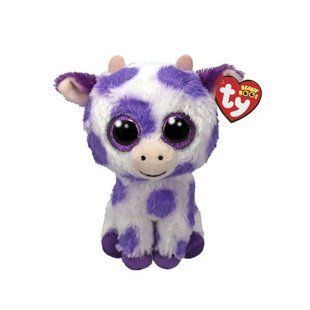 М&rsquo;яка іграшка TY Beanie Boos Корова ETHEL 15 см 287618 фото