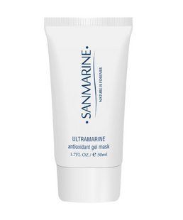 SanMarine Гель-маска антиоксидантная с гиалуроновой кислотой Ultramarine Antioxidant Gel Mask 50 мл UL07 фото