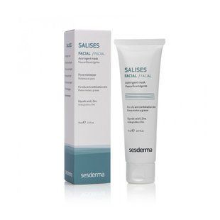 Маска для очищения комедонов SeSDerma Salises Astringent Facial Mask 75 мл 40000173 фото